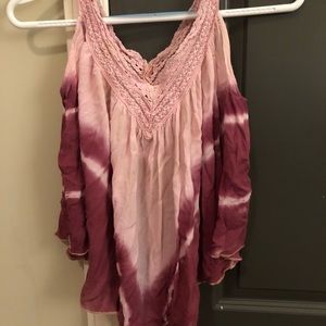 Tie dye loose top